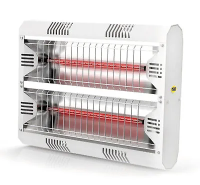 Halogen Heater Infrared Heater Unit 4000 W Hathor 17m² Space Heater Wall Ceiling • £539.41