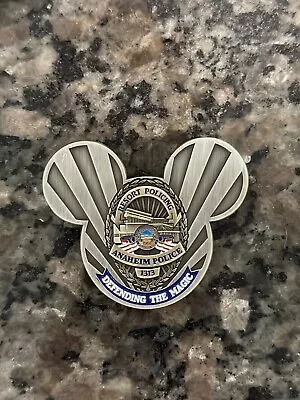 CA Anaheim PD Mickey Disney Challenge Coin • $30