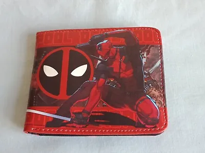 Marvel Comics Deadpool Bi-Fold Wallet (Design 1) • £5.99