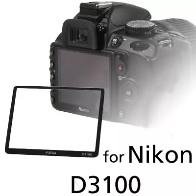 Opticaloptical Glass LCD Protector For D3100 Camera Glass LCD Panel Optical • $7.92