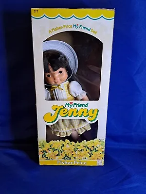 Vintage 1982 My Friend Jenny Doll #217 By Fisher Price With Original Box  • $25.49