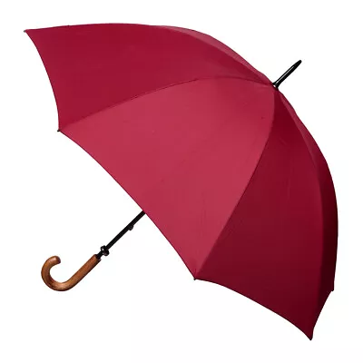 Clifton Men’s 119cm Classic Style Windproof UPF50+ UV Walking Umbrella Burgundy • $49.95