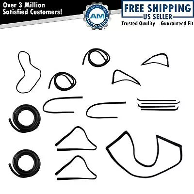 Complete Weatherstripping Seals Kit For Ford F100 F150 F250 F350 Pickup Truck • $253.79