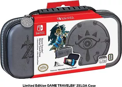 Nintendo Switch Game Traveler Deluxe Travel Case- Zelda Breath Of The Wild - She • $63.68