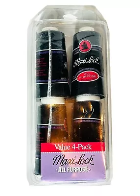 Maxi-Lock ( All Purpose Value Pack 4 Pack- Black) New • $23.39