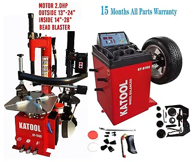 ComboTire Changer KT835 + Wheel Balancer KT-B700 Garage Equipment Shop Tools • $2899