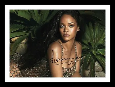 £19.99 • Buy Rihanna Autograph Signed & Framed Photo 24