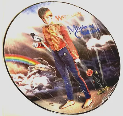 MARILLION Misplaced Childhood LP VINYL RECORD PICTURE DISC ~ Fish ~ Script • $110