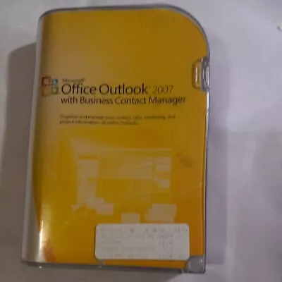 Office Outlook 2007 With Business Contact Manager  • $19.90