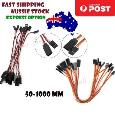 $11.27 • Buy 10pcs 10cm-100cm Male Female Quadcopter Extension Servo Cables 100mm-1000mm