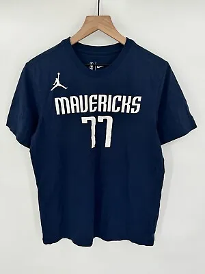 Nike Dallas Mavericks NBA Luka Doncic T-Shirt Short Sleeve Dri-Fit Men's Medium • $16.99