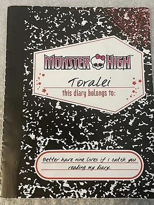 Monster High Original Toralei Diary • $26