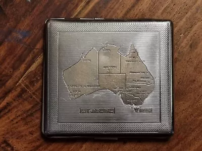 Vintage 1970('s)cigarette Case ~ Australia • $19.95