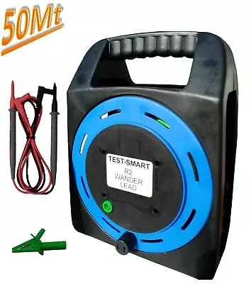 £39.99 • Buy TEST-SMART 50Mt Universal R2 Earth Test Wander Lead For Multifunction Testers