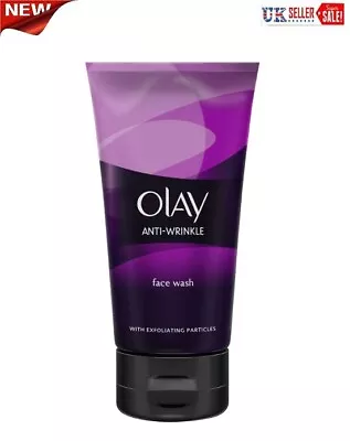 Olay Anti-Wrinkle Firm And Lift Anti-Ageing Face Wash Cleanser Exfoliating 150ml • £9.99