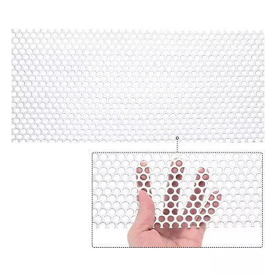 Stainless Steel Perforated Sheet 19GA Metal Mesh Plate Screen Meshes 15.7 X7.9  • $19.10