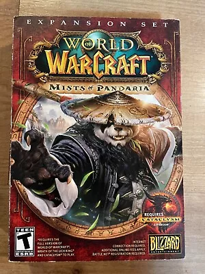 World Of Warcraft Mists Of Pandaria Expansion PC Big Box Game Brand New Complete • $11.70