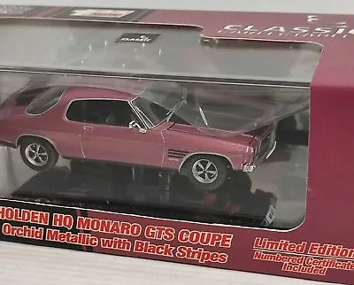 Classic Carlectables 1:43 Holden Monaro HQ GTS Coupe Orchid Metallic W/cert • $259.99