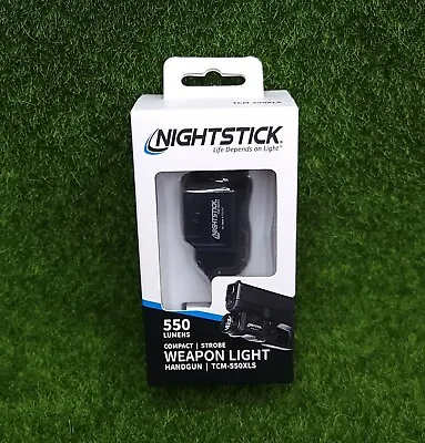 Nightstick Tactical Light For Compact Handguns 550 Lumens Black - TCM-550XLS • $77.77