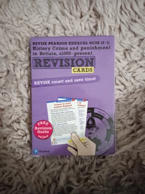 £0.99 • Buy GCSE History Crime & Punishment In Britain C1000-present Revision Cards Edexcel