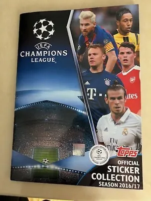 Complete Topps 2016/17 Champions League Sticker Collection • £34.99