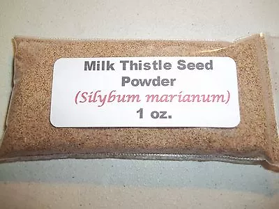 1 Oz. Milk Thistle Seed Powder (Silybum Marianum) • $2.95