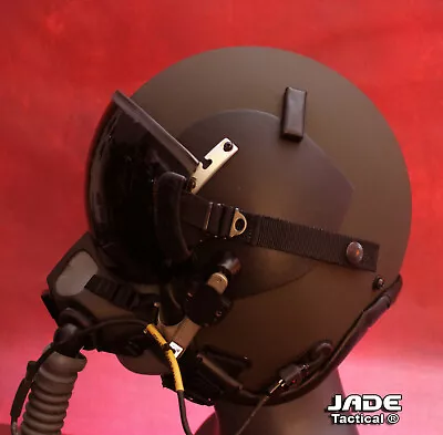 $2699 • Buy NEW HGU-GENTEX 68/E USA LG Jet Pilot Flight E Helmet & MBU 20/P MN Oxygen Mask
