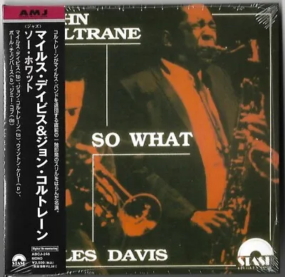 Miles Davis & John Coltrane ‎– So What LE JAPAN MINI LP CD ABCJ-246 Wynton Kelly • $44.99