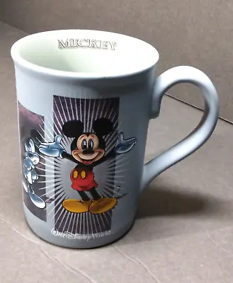 Walt Disney World Mickey Mouse Coffee Mug Blue Gray Animated Faces Cup • $7.99