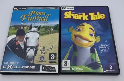 PC CD-ROM Games Bundle: Pippa Funnell Shark Tale Great Condition • £6