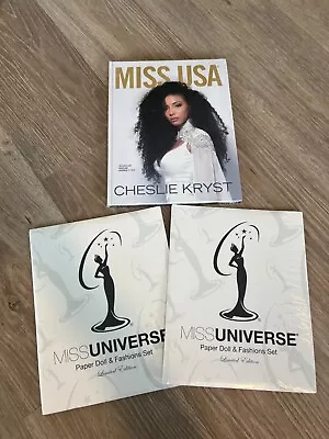Miss USA 2020 Program Book & Paper Dolls • $10