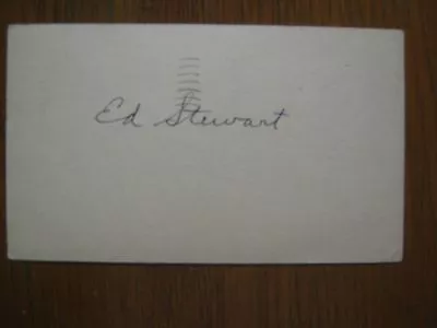 ED   BUD   STEWART (Died  In 2000)  Signed 1948  One  Cent  Government  Postcard • $27.99