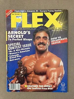 Flex Bodybuilding Magazine / Mr. Olympia Samir Bannout / 03-84 • £12.06