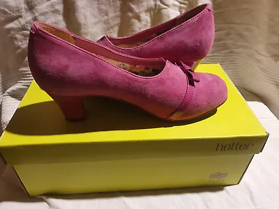 £29.99 • Buy Hotter Womens Shoes Antoinette Magenta Size UK 4 Boxed