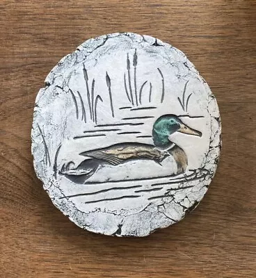 Original Pottery Ash Mt. St. Helen Plate By Stan   Shapes Of Clay Duck Art • $10