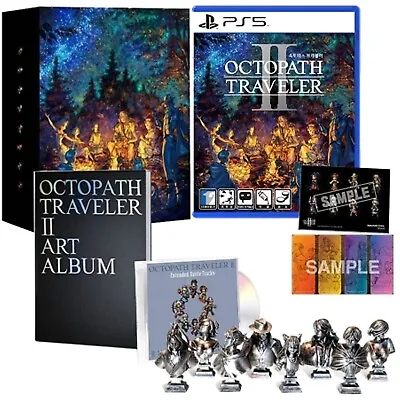 PS5 Octopath Traveler II 2 Collector's Edition Limited Playstation 5-Korean Ver. • $389.39