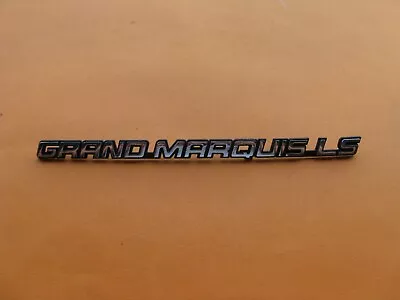 95 96 97 Mercury Grand Marquis Ls Rear Emblem Logo Badge Sign Oem Used A40203 • $19