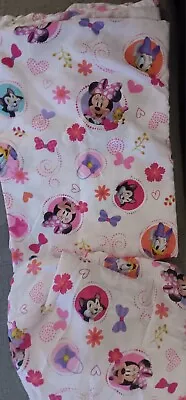 Disney Junior Minnie Mouse 1-Toddler Fitted Sheet & 1 Sheet • $8