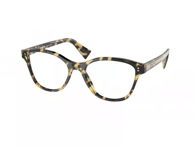 Miu Miu Eyeglasses Frame MU 02UV  7S01O1 Light Havana Woman • £160.87