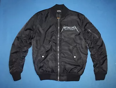 2017 Divided H&M Men's Bomber Metallica Jacket World Magnetic Tour Small • $170.80