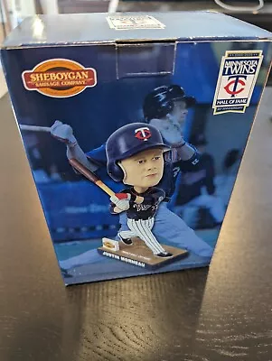 Justin Morneau Minnesota Twins Hall Of Fame Bobblehead SGA 2021 20th Anniversary • $13.95