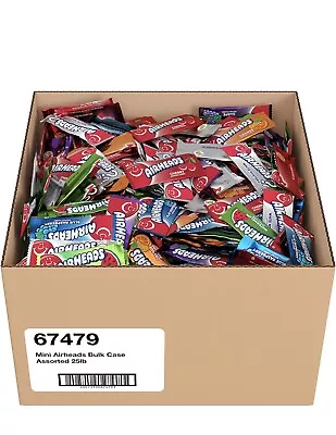 Airheads Mini Bars  Candy  Party  Bulk Box  25 Pounds ( Exp 2025) • $120