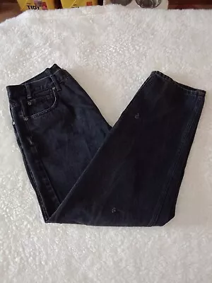 Mens Dungarees Outdoors Outfitters Jeans 36x32 Rise 12 . Black. • $22