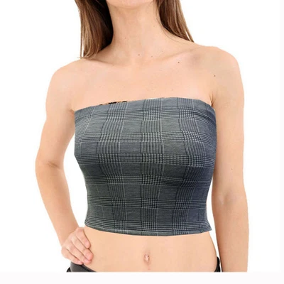 £4.99 • Buy Ladies Girls Boob Tube Top Strapless Stretch Bra Bandeau Lingerie Size 6 To 20