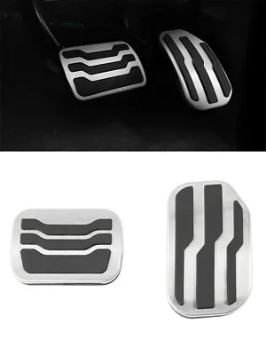 Car Gas Pedal Covers Brake Pedal Covers Set For Ford F-150 Foot Pedal Pads BL • $20.55