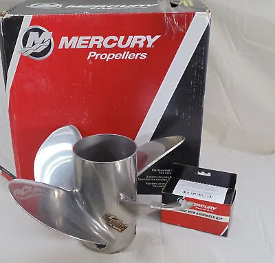 Mercury Revolution 4 Blade LH Left Hand Stainless Prop 48-857024A46 14 5/8 17 P • $595
