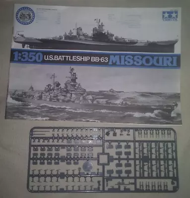 US Battleship BB-63 U.S.S. Missouri 1/350 Tamiya Sprue Letter F Model Parts • $9.95