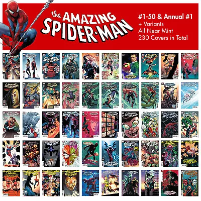 U-PICK Amazing Spider-Man Vol. 6 #1-50 (2022-2024) Complete Series Comic Lot NM • $94.49