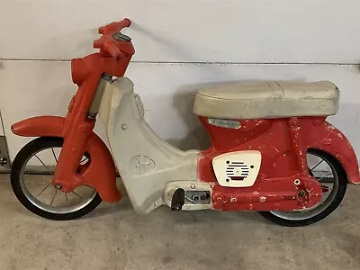 Vintage Honda 50 Pedal Motorcycle Vintage 1960s Irwin Kids Toy Needs Work 4d • $199.95