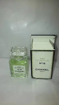 £77.66 • Buy Chanel No  19 Eau De Parfum  4 Ml Vintage Miniature New